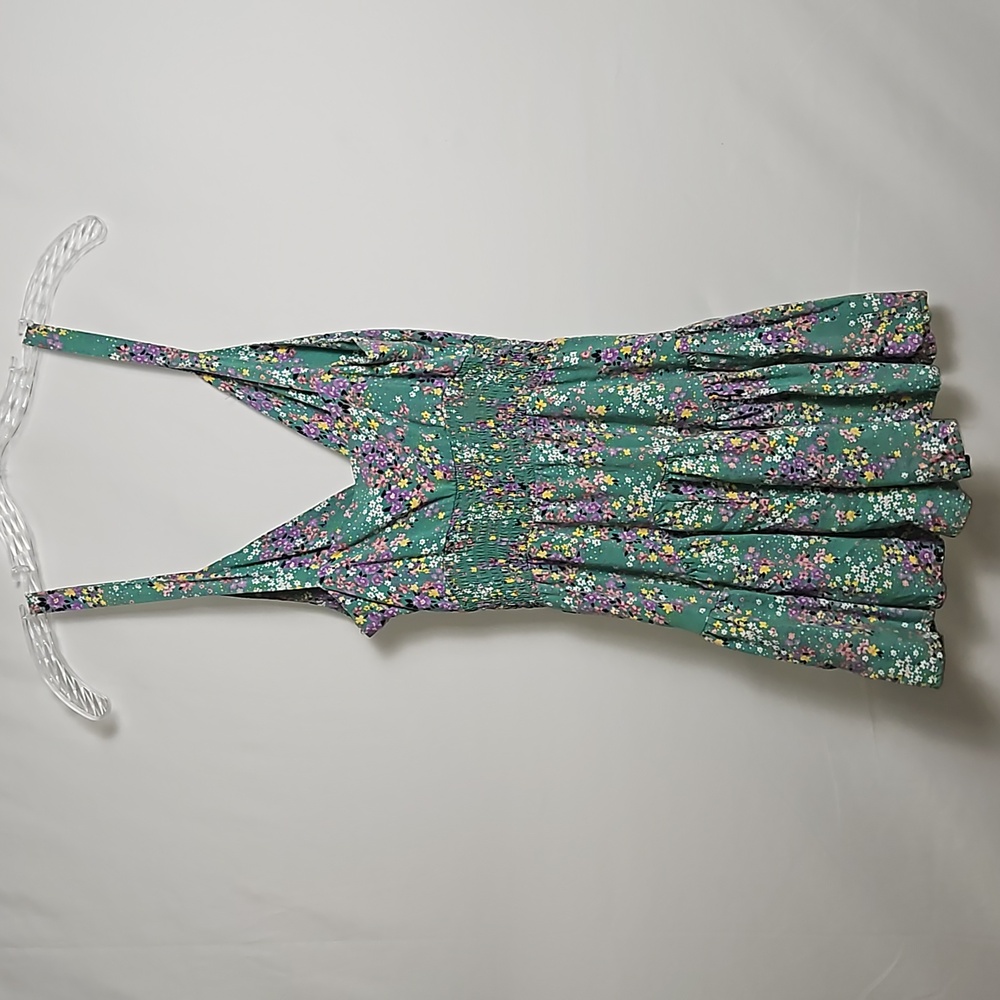 Forever 21 Green Floral Jumpsuit - Picture 6 of 6